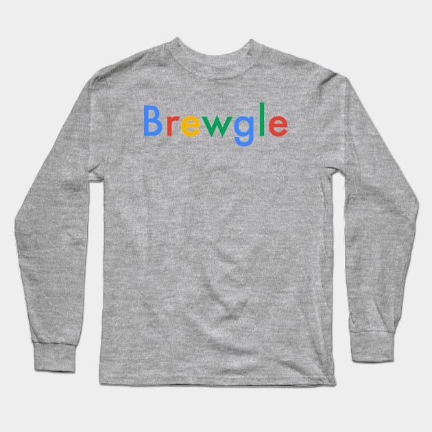 Brew Search Engine (No Outline) Long Sleeve T-Shirt by PerzellBrewing